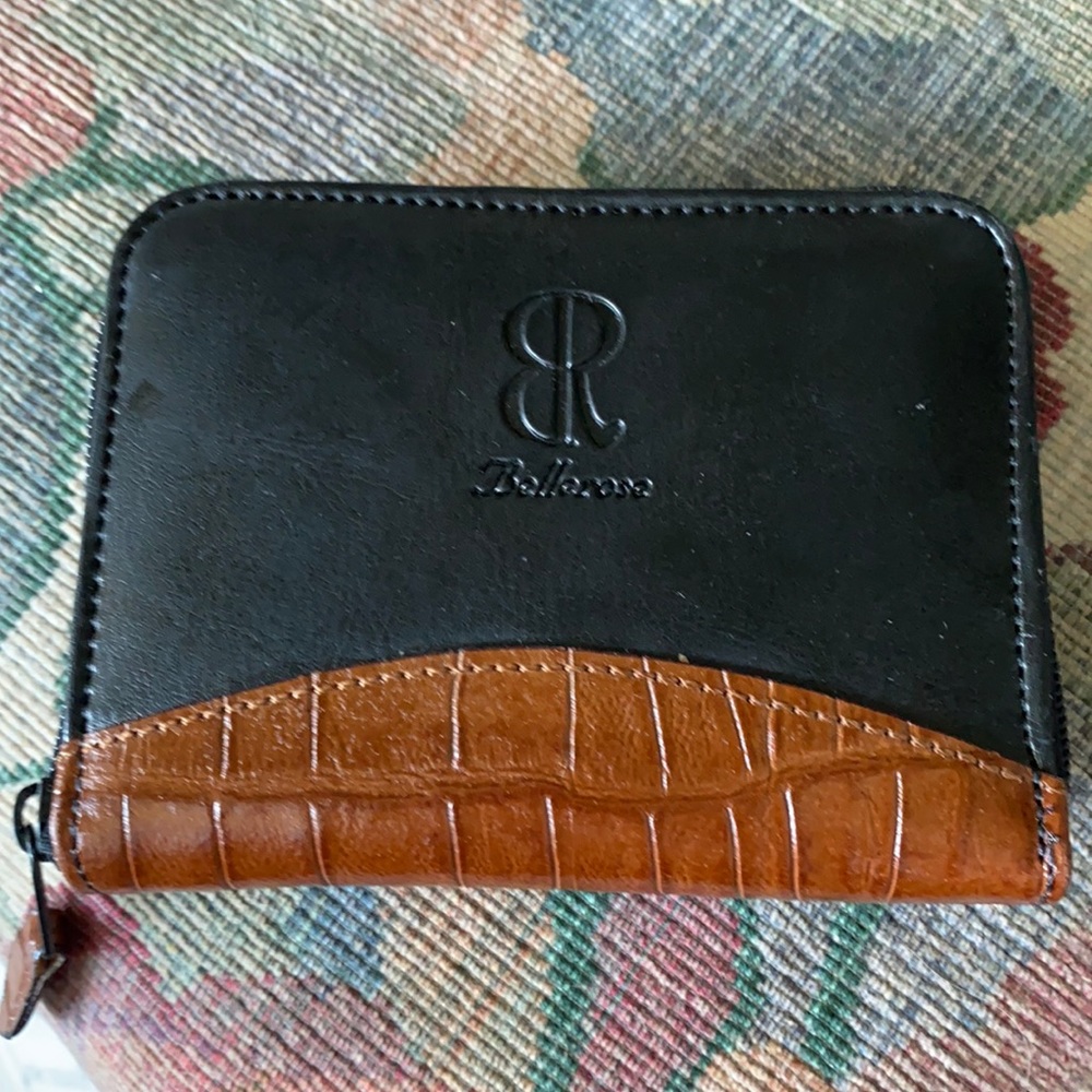 Leather Bellerose zippered Wallet